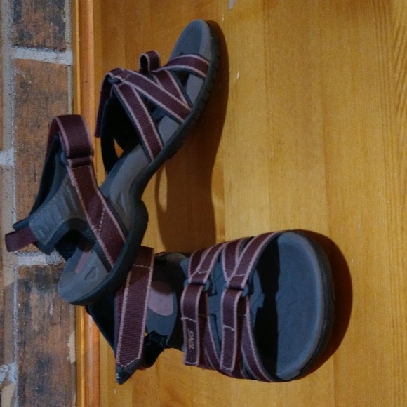 Size 6 teva tirra plum truffle womens plum truffle - Picture 2 of 15